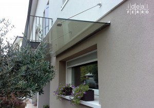 Pensilina in vetro stopsol bronzo