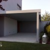 Pergola con copertura in vetro 1