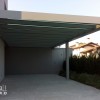 Pergola con copertura in vetro 2