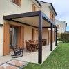 Pergola bioclimatica con tende 1