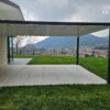 Pergola in piano con telo retrattile (2)