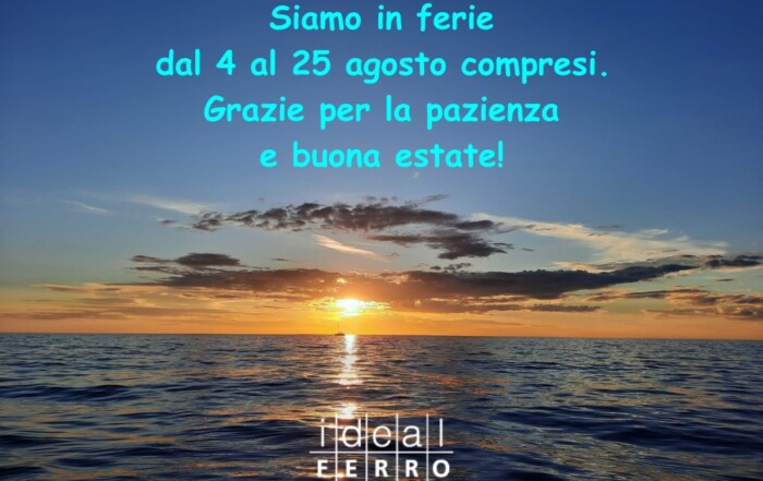 Idealferro ferie 2025