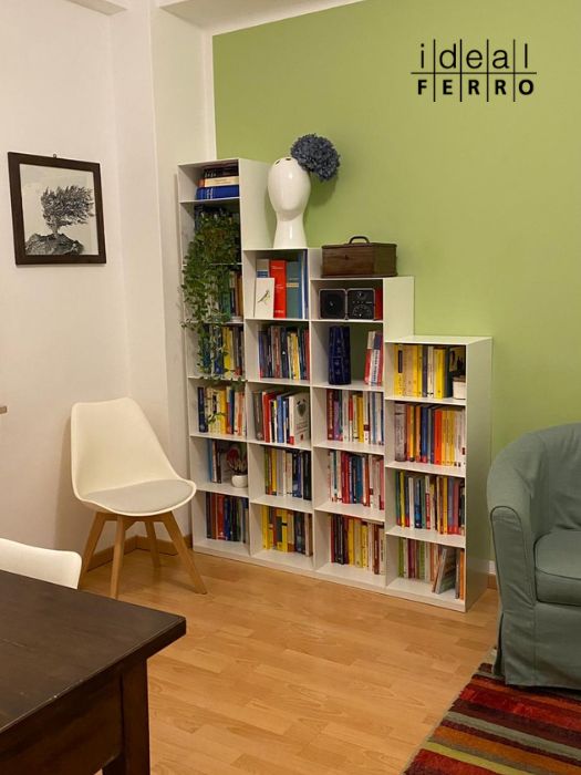 librerie in ferro a sezioni rettangolari