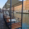 plateatico a Venezia in ferro e legno